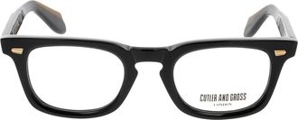 Cutler and Gross Accessoires, unisex, Zwart, ONE Size, Optisch Montuur