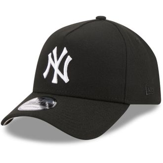 New Era 9Forty A-Frame Cap - New York Yankees Black - One Size
