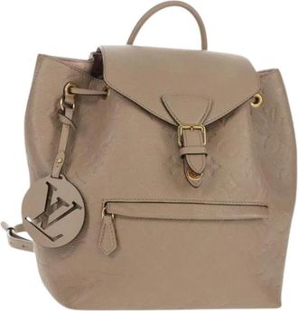 Louis Vuitton Pre-owned Canvas Rugzak - Dames - Vintage Rugzakken - Beige - ONE Size - Vintage