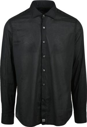 Sonrisa Overhemden, Heren, Zwart, L, Katoen, Jersey Shirt