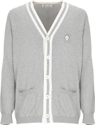 Brunello Cucinelli Hombre, Jerseys, Gris, Talla: M