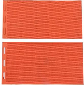 OEM Molde De Silicona Plegable Para Cera De Abejas, 5,4 Mm, Color Naranja, Ideal Para Apicultura