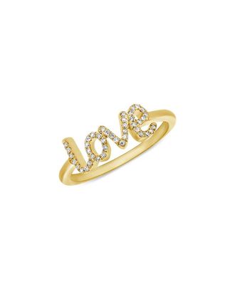 Sabrina Designs 14K 0.11 Ct. Tw. Diamond Love Ring