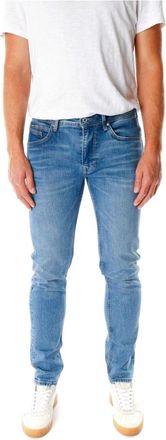 Pepe Jeans London Slim Fit Faded Denim Jeans - Heren - Slim Fit Jeans - Blauw - W30 L32 - Denim - Jeans