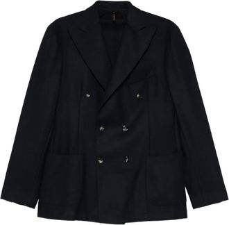 Dell'Oglio double-breasted blazer - Black