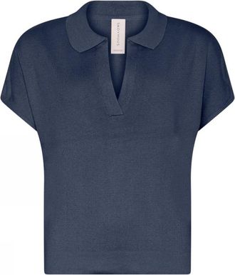 Skovhuus Dames, Tops, Blauw, Maat: S