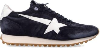 Golden Goose Dark Blue Color Block Sneakers