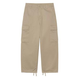 Carhartt Work in Progress Kade Cargo Trousers - male - Carhartt Wip - Wide Trousers - Brown - W31 - Trousers