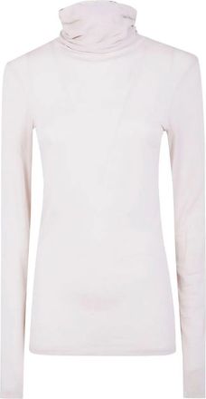 Anneclaire Modal & Cashmere Jersey Turtleneck