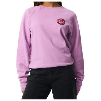 Rip Curl Surf Puff Raglan Relaxed Crew Pullover f&uuml;r Damen | rosa