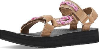 Teva Midform Universal Knotted Womens Shoes Tan : 10 B - Medium, Canvas/Synthetic