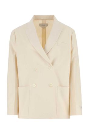 Prada Ivory Cotton Blazer