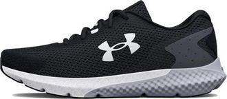 Under Armour Charged Rogue 3 Extra Wide Running Shoes Black White 3026020-002