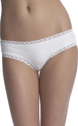 Natori Bliss Lace-Trim Bikini Briefs