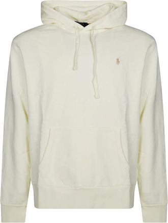 Polo Ralph Lauren Hoodies & sweatvesten, Heren, Beige, S, Hoodie met Lspohood Stijl