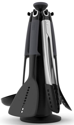 Joseph Joseph 6-tlg. K&uuml;chenhelfer-Karussell Elevate - Grau