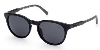 Timberland TB9256 Polarized 01D Mens Sunglasses Black Size 52