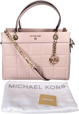 Michael Kors Leather Handbag Shoulder Bag (Pre-Owned)
