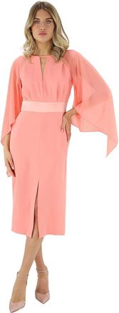 Hanita Abito lungo - Dames - Casual kleedjes - Roze - S - Kleedjes