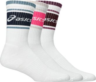 Asics Logo Crew Sock Multifunktionssocken - Unisex | wei&szlig;