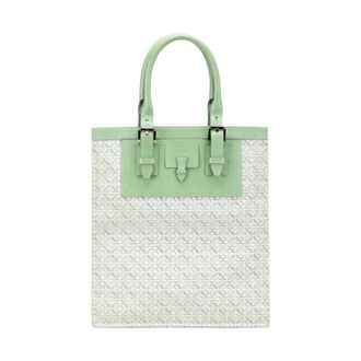 Loewe Bolso Tote Estampado Pre-owned - Pre-owned - Mujer - Verde - ONE SIZE