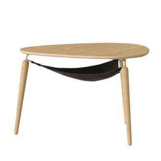 Umage Hang Out Couchtisch, Eiche natur / Messing