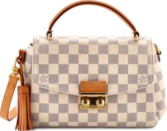 Louis Vuitton Croisette Handbag Damier crossbody bag - Wit