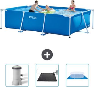 Intex Piscina Con Estructura Rectangular - 300x200x75 Cm - 6-piezas Scb79
