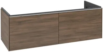 Villeroy & Boch Subway 3.0 Armoire Sous Lavabo, 2 Tiroirs, Lavabo