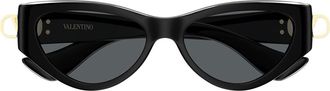 Valentino VG0014S 001 Womens Sunglasses Size 54