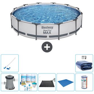 Bestway Piscina Bestway Steel Pro Max Redonda - 366x76 Cm - 8-piezas S21689