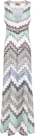 Missoni Dames, Jurken, Veelkleurig, Maat: M Viscose