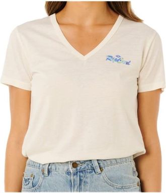 Rip Curl Layday Standard Tee T-Shirt f&uuml;r Damen | beige