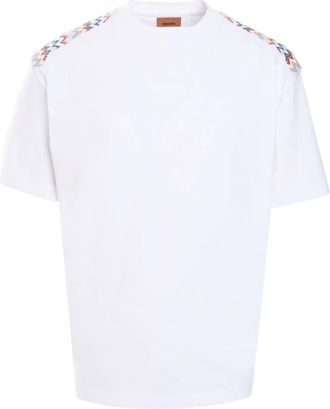 Missoni T-shirt a maniche corte - Bianco