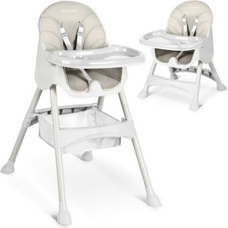 OEM Silla De Alimentaci&oacute;n Milo Con Mesa, Gris