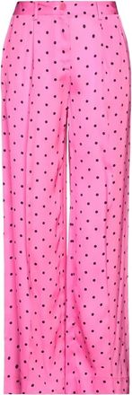 P.A.R.O.S.H. RUM 100%Vi Broek - Dames - Wijde Broeken - Roze - S - Broeken