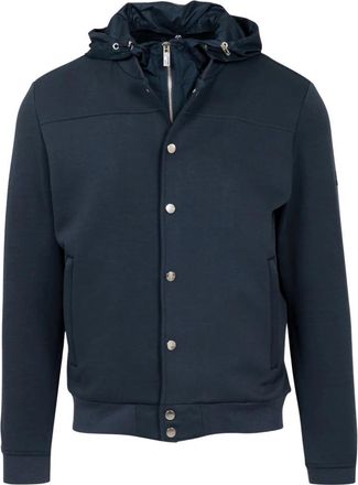 H&egrave;SKIMO Bomberjack - Heren - Bomber jackets - Blauw - XL - Katoen - Jassen
