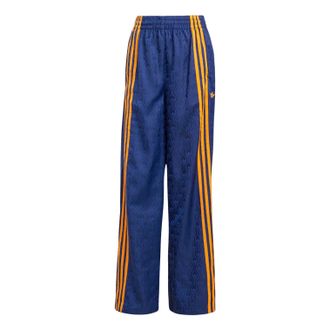 adidas (WMNS) adidas 70s Wide Leg Pants Asia Sizing Night Indigo JN7663