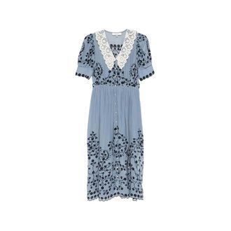Sea NY Midi Dresses, female, Blue, Size: 3XS Frances Dress