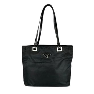 Prada Pre-owned Tote Bags, female, Black, Size: ONE SIZE Pre-owned Vintage Tote Bag