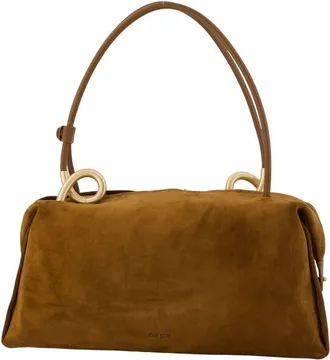 Cult Gaia Azariah Shoulder Bag Brown
