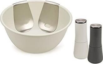 Joseph Joseph No-name Conjunto Ensaladera Y Molinillos Gris Moderno