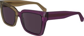Calvin Klein Purple Butterfly Ladies Sunglasses CKJ24606S 208 54