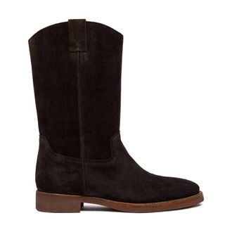 Buttero Botas de Ante con Panel - Shoes - Hombre - Marr&oacute;n - 40 EU