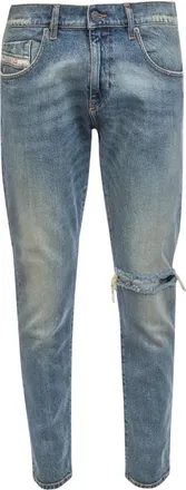 Diesel Heren 2019 D-Strukt Denim Slim-fit Jeans (Blauw)