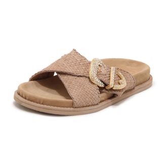 Emanuelle Vee Sliders, female, Beige, Size: 9 US N7499 Ciabatta WO Slippers