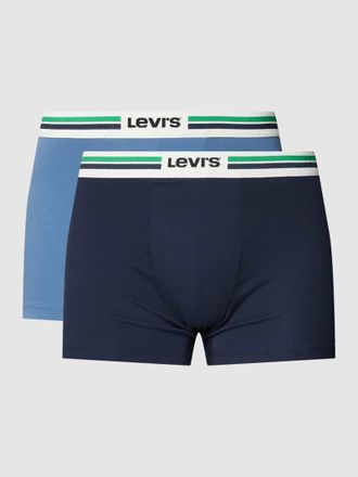 Levi's Trunks mit elastischem Logo-Bund in Blau, Gr&ouml;&szlig;e S