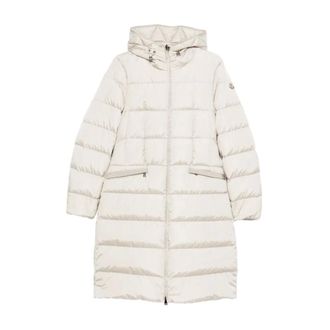 Moncler Dames, Mantels, Wit, Maat: XL