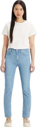 Levi's Damesjeans 724 Rio Fate met hoge taille en recht model (Denim)