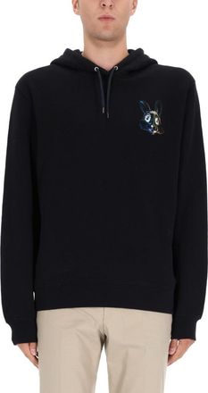 Paul Smith Hooded Black Sweatshirt